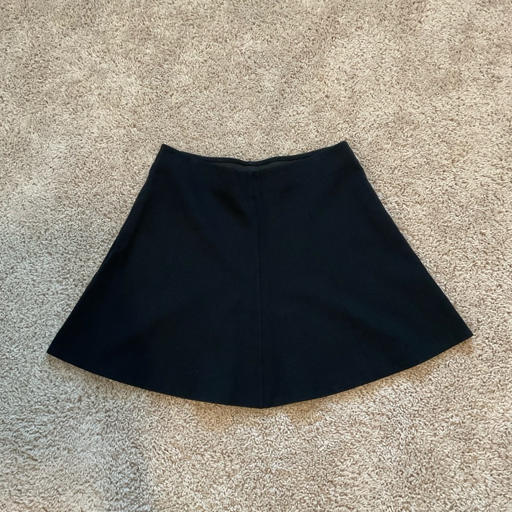 Loft Black Skater skirt